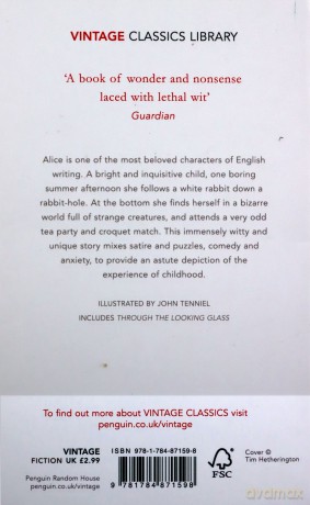 Alice's Adventures in Wonderland - Lewis Carroll [KSIĄŻKA]