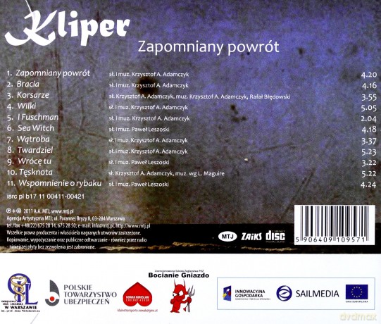 Kliper: Zapomniany powrót [CD]