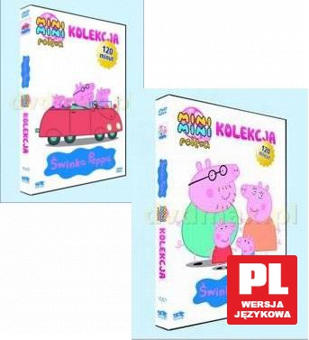 Kolekcja Mini Mini: Świnka Peppa 1+2 Pakiet [2DVD]