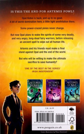 Artemis Fowl and the Last Guardian - Eoin Colfer [KSIĄŻKA]