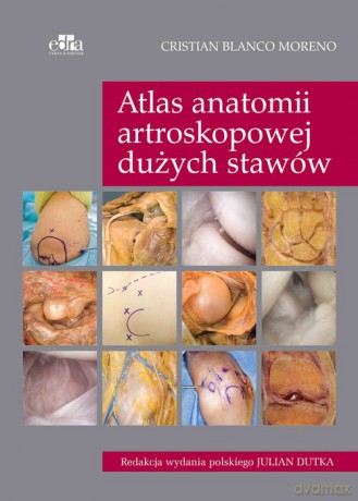 Atlas anatomii artroskopowej dużych stawów - Moreno C. Blanco [KSIĄŻKA]