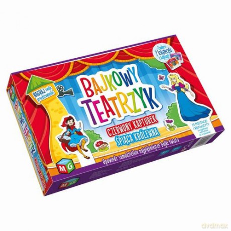 Bajkowy teatrzyk Czerwony Kapturek Śpiąca Królewna [GRA]