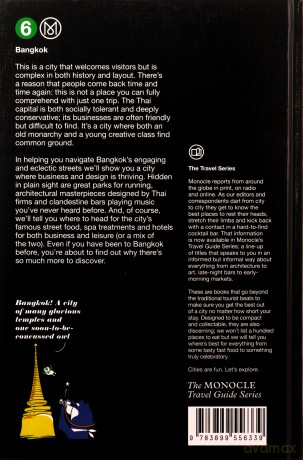 Bangkok The Monocle Travel Guide Series [KSIĄŻKA]