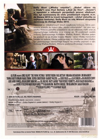 Młoda Wiktoria [DVD]