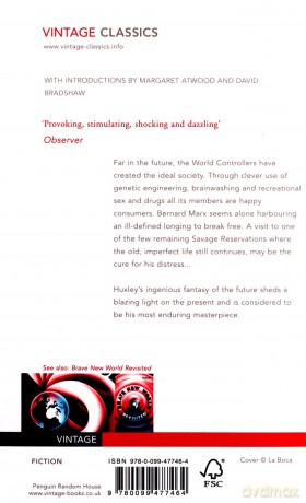 Brave New World - Aldous Huxley [KSIĄŻKA]