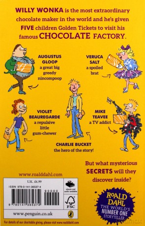 Charlie and the Chocolate Factory - Roald Dahl [KSIĄŻKA]