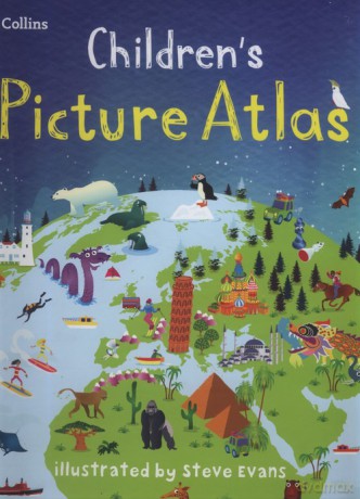Children's Picture Atlas - Steve Evans [KSIĄŻKA]