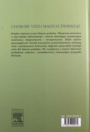 Choroby uszu małych zwierząt - Louis N. Gotthelf [KSIĄŻKA]
