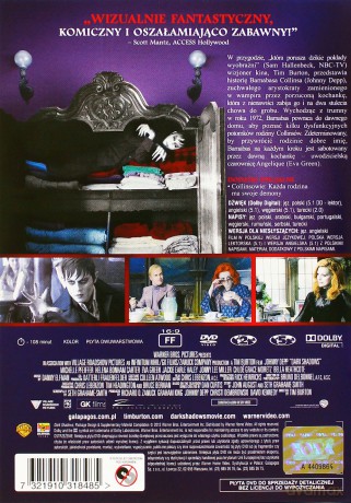Mroczne cienie [DVD]