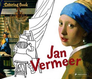 Coloring Book Jan Vermeer - Andrea Weissenbach [KSIĄŻKA]