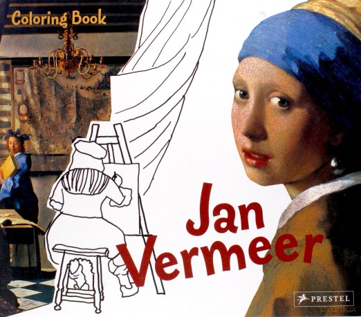 Coloring Book Jan Vermeer - Andrea Weissenbach [KSIĄŻKA]