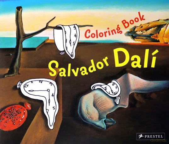 Coloring Book Salvador Dali - Doris Kutschbach [KSIĄŻKA]