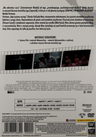 Czarny łabędź [DVD]