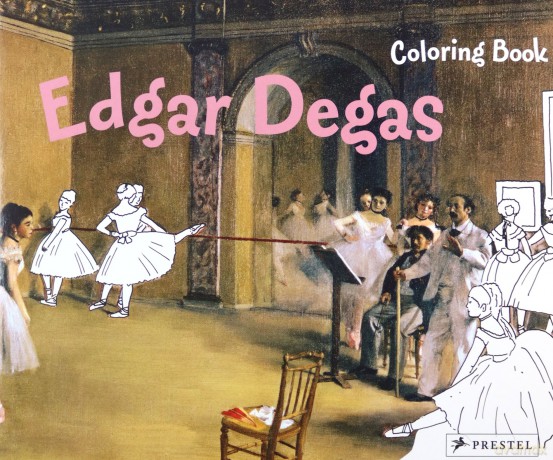 Coloring Book: Edgar Degas - Annette Roeder [KSIĄŻKA]