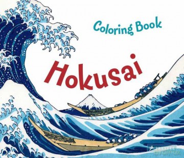 Coloring Book: Hokusai - Marie Krause [KSIĄŻKA]