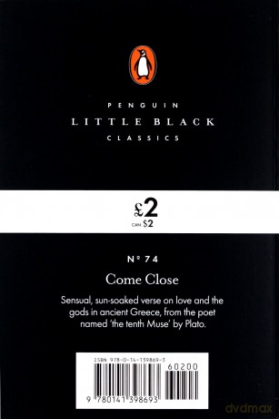 Come Close - Sappho [KSIĄŻKA]