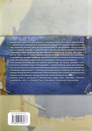 Cudzoziemiec niepożądany w polskim prawie o cudzoziemcach - Paweł Dąbrowski [KSIĄŻKA]