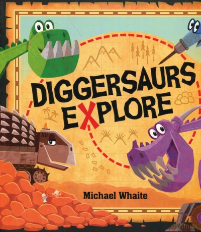 Diggersaurs Explore - Michael Whaite [KSIĄŻKA]