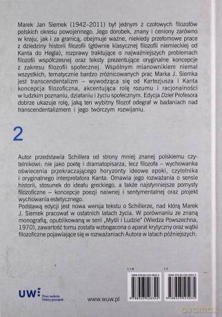 Dzieła (Tom 2) Wolność i utopia w myśli filozoficznej Schillera - J. Marek Siemek [KSIĄŻKA]