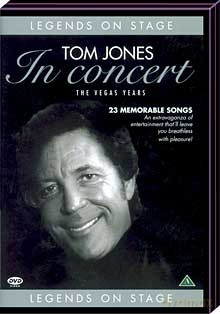 Legends On Stage - Tom Jones in concert: The Vegas Years [DVD]