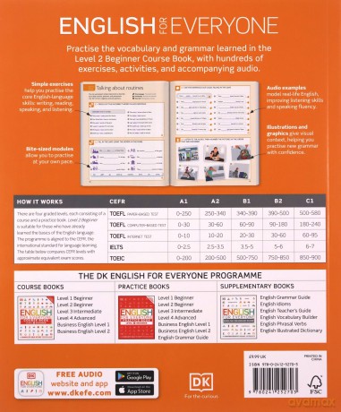 English for Everyone Practice Book Level 2 Beginner - Thomas Booth, Tim Bowen [KSIĄŻKA]