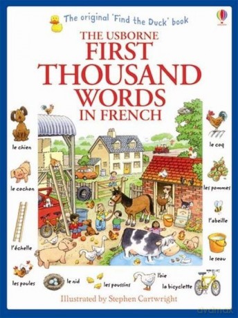 First thousand words in French - Heather Amery [KSIĄŻKA]