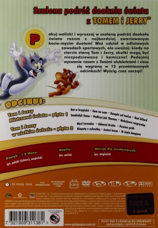 Tom i Jerry. Mistrzami świata część 3 [2DVD]