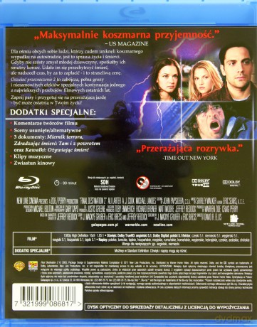 Oszukać przeznaczenie 2 [Blu-Ray]