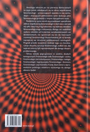 Główne problemy współczesnej fenomenologii [KSIĄŻKA]