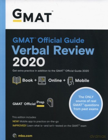 GMAT Official Guide 2020 Verbal Review: Book + Online Question Bank [KSIĄŻKA]