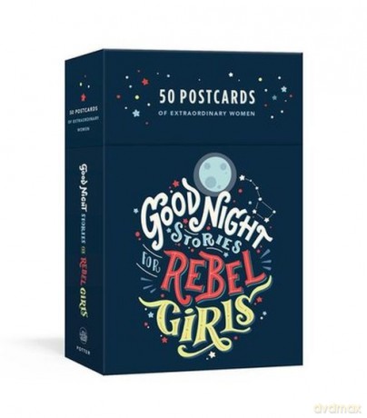 Good Night Stories for Rebel Girls 50 Postcard - Elena Favilli, Frances Cavallo [KSIĄŻKA]