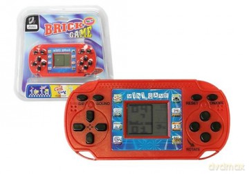 Gra elektroniczna Brick Tetris czerwona [GRA]