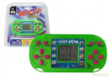 Gra Elektroniczna Brick Tetris Zielona [GRA]
