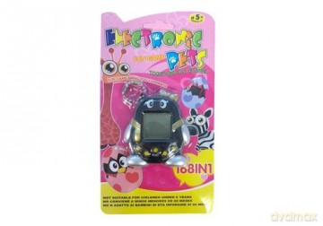 Gra elektroniczna Tamagotchi z kokardką czarne [GRA]