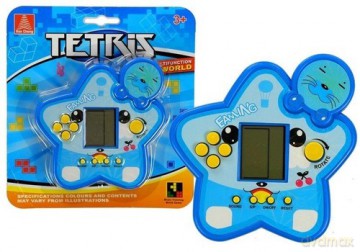 Gra elektroniczna Tetris gwiazdka niebieska [GRA]