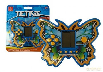 Gra elektroniczna Tetris motyl niebieski [GRA]