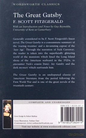Great Gatsby - F. Scott Fitzgerald [KSIĄŻKA]