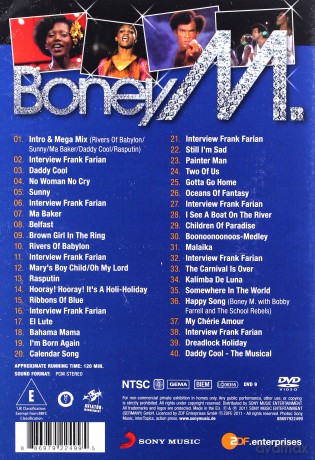 Boney M.: ZDF Kultnacht presents: Boney M. - Legendary TV Performances [DVD]
