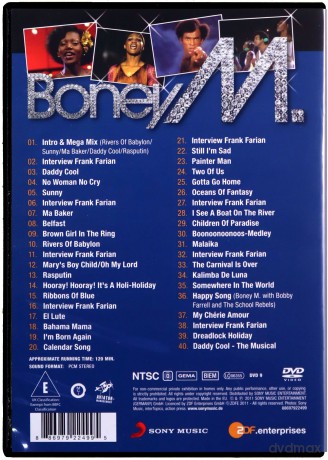 Boney M.: ZDF Kultnacht presents: Boney M. - Legendary TV Performances [DVD]