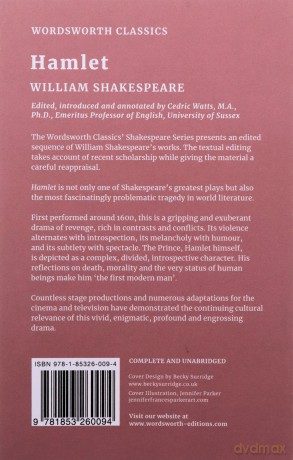Hamlet - William Shakespeare [KSIĄŻKA]
