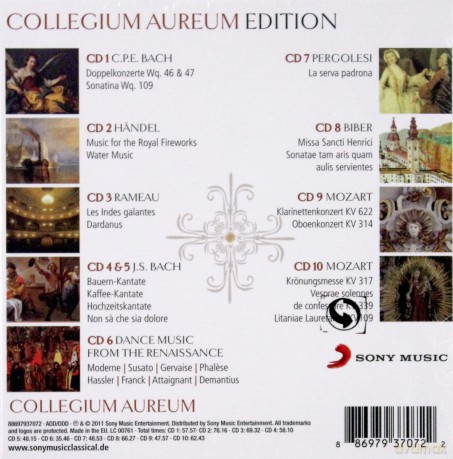 Collegium Aureum: Collegium Aureum-Edition [10CD]