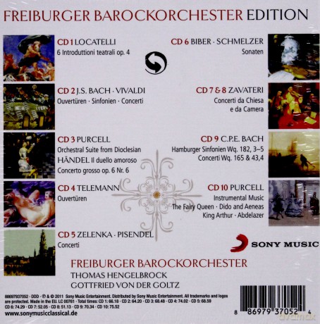 Freiburger Barockorchester: Freiburger Barockorchester-Edition [BOX] [10CD]