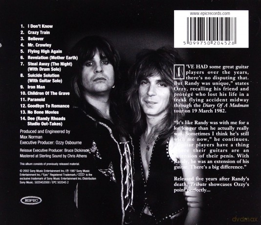 Ozzy Osbourne: Tribute [CD]