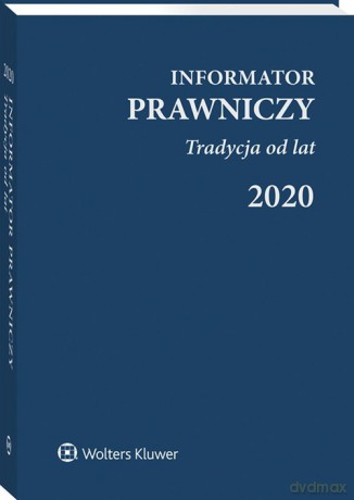 Informator Prawniczy 2020 Tradycja od lat granatowy [KSIĄŻKA]