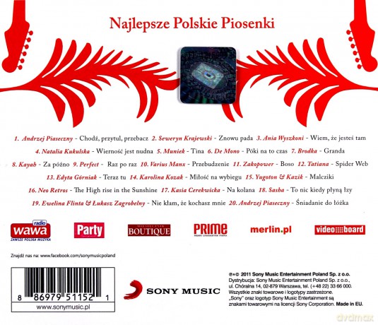 Najlepsze Polskie Piosenki [CD]