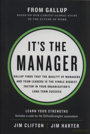 It's the Manager - Jim Clifton, Jim Harter [KSIĄŻKA]