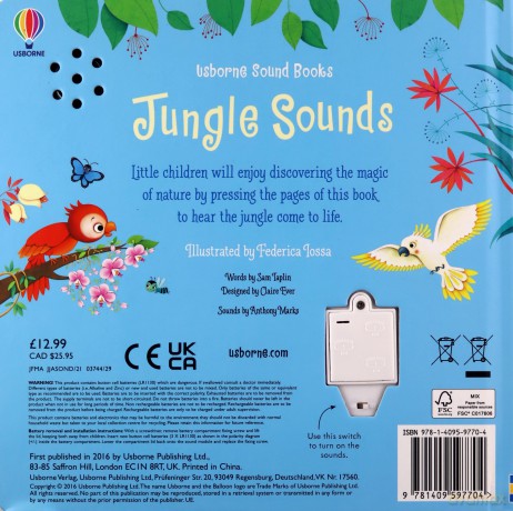 Jungle Sounds [KSIĄŻKA]