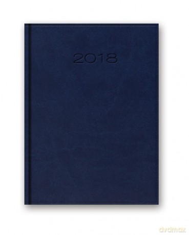 Kalendarz 2018 21DB A5 niebieski [KALENDARZ]