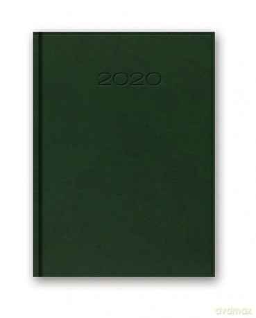 Kalendarz 2020 20-31DR A4 dzienny zielony [KALENDARZ]