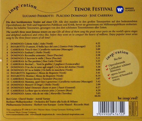 Tenor Festival [CD]